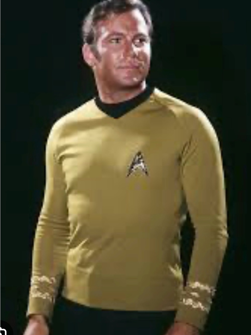 New Captain Kirk Star Trek costume shirt - Comicon, Halloween, cosplay - med/ lg